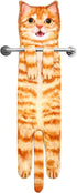 Cat Funny Hand Towels for Bathroom Kitchen